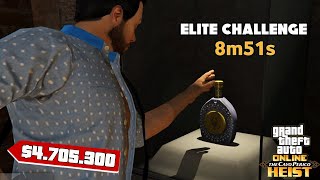 سرقة الجزيرة وإنهاء تحدي النخبة خلال 8 دقائق فقط | GTA Online Cayo Perico Heist Elite Challenge