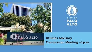 Utilities Advisory Commission Meeting - November 1, 2023