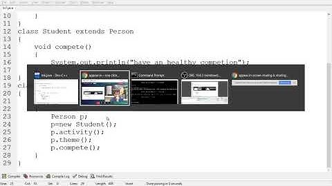 why parent reference can refer child class object (in Telugu)