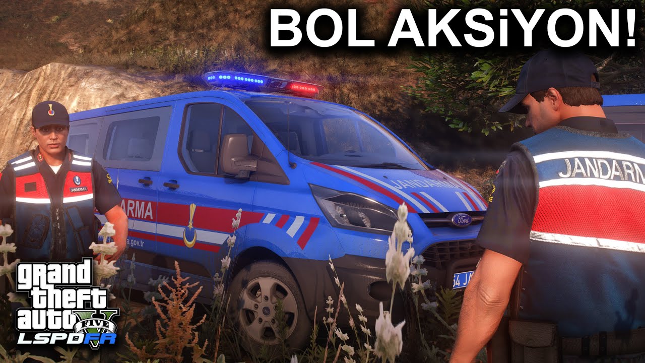 KAÇAKÇI ŞEHİRDE YAKALANDI! - JANDARMA ASAYİŞ MODU - GTA 5 LSPDFR