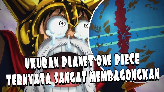 Inilah Peta Dunia One Piece Sebenarnya!