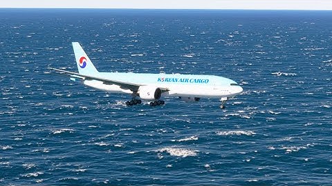 The plane experienced engine failure while landing EPS448