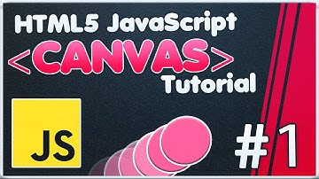 HTML5 Canvas JavaScript Tutorial | Creating Objects + Canvas Basics [#1]