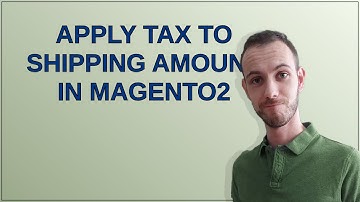 Magento: Apply Tax to Shipping Amount in Magento2