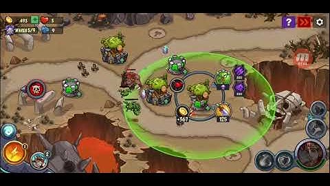 King Of Defense: Battle Frontier - World 1 Stage 9 - Hell