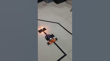 ESP32 Line Follower + Fire Fighter Robot with PID Algorithm #arduinoprogramming #arduinoide #esp32