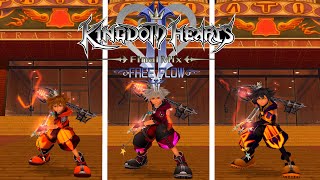 Kingdom Hearts II: FFVII Mod - Costume Showcase