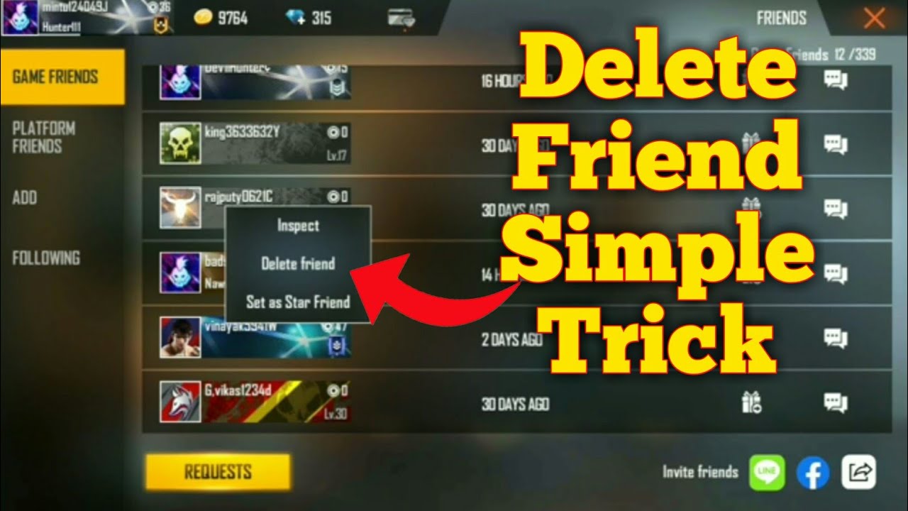 Index Php How To Delete Facebook Friends In Free Fire How To