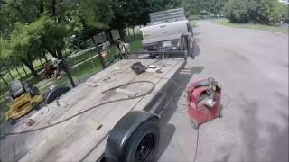 HOW TO MAKE YOUR OWN WEED EATER & BLOWER RACKS FOR LAWN SERVICE TRAILER