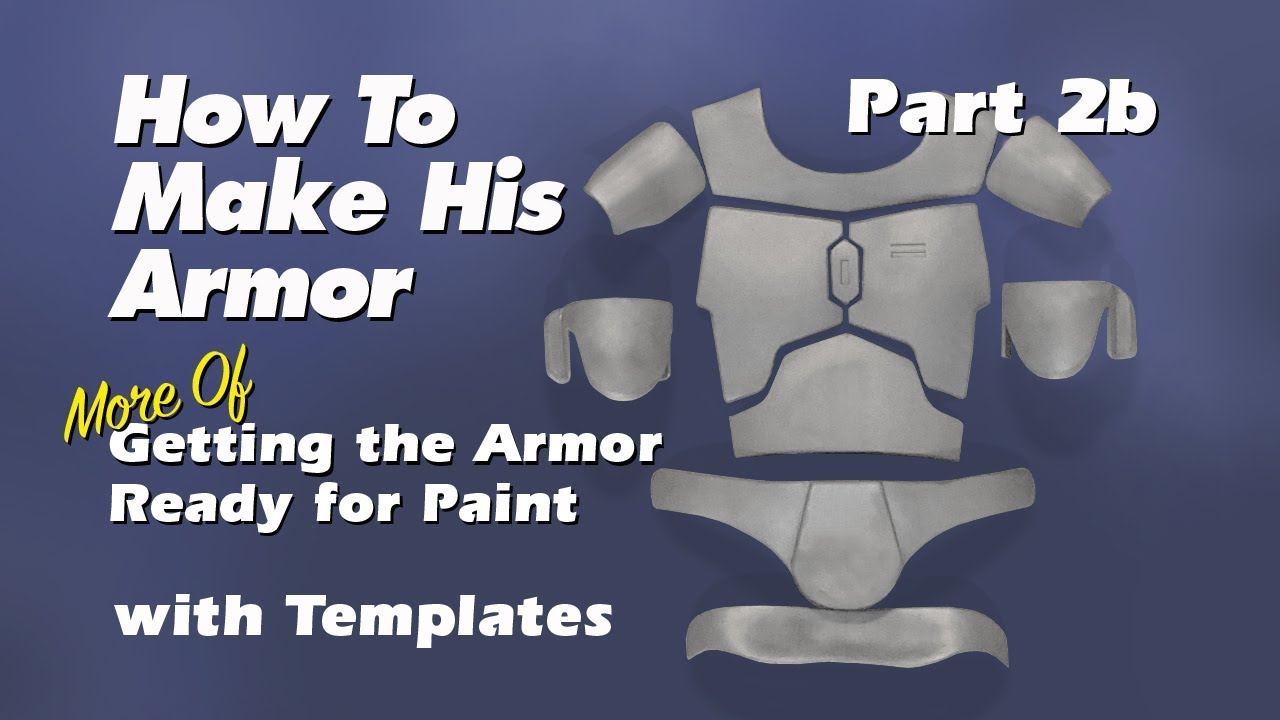 How to make Boba Fett Armor (Step by Step Guide) Part 2b - YouTube.