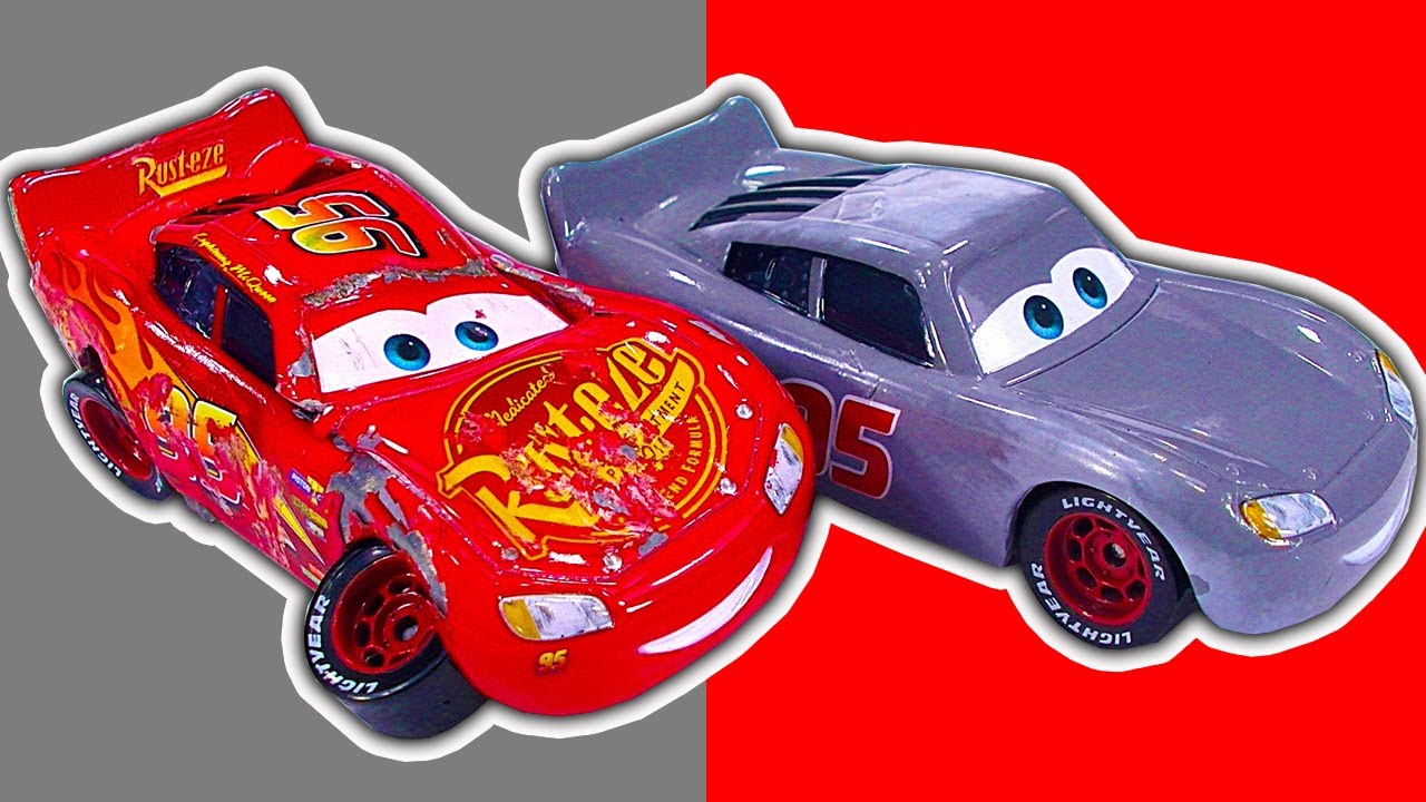 Cars 3 RC Car Cruz Ramirez Lightning Mcqueen crazy crash