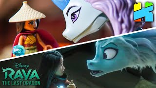 Kerloft | LEGO Raya and The Last Dragon | "Raya Finally Finds Sisu" | Side by Side Comparison