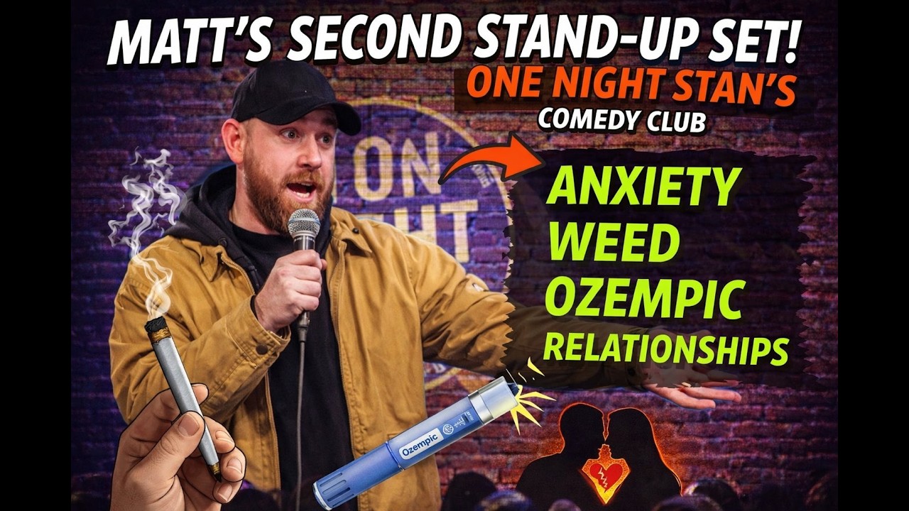 I Talked About Ozempic, Weed & My Anxiety at One Night Stan’s… This Happened 😅 | 6th Stand-Up Set