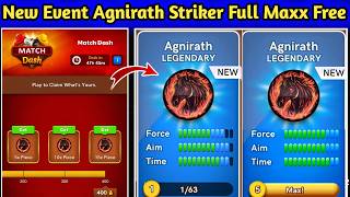 New Event Agnirath Striker Free Unlock & Full Max🤯 Carrom Pool New Event Full Details 🔥 screenshot 1
