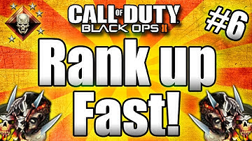 ★Black Ops 2: RANK UP FAST - Tips and Tricks! (Call of Duty BO2 Multiplayer) Part #6