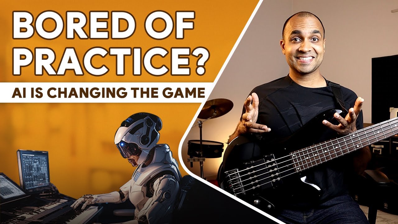 Practice Ka Bojh Kam kaise karein| Ai music generator free Aiva| The School Of Bass|