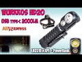 Wurkkos HD20 LH351D и Cree XP-L♦ Обзор и ночные тесты. Night tests.