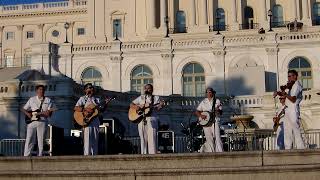 U.S. Navy Band Country Current @ U.S. Capitol - Armed Forces Medley - June 24, 2024