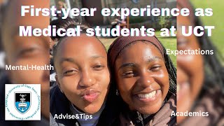Our first-year experience as Medical Students at UCT| Advice&Tips| South African YouTuber