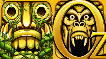 Temple Run 2 Lost Jungle VS Temple Run Oz Android iPad iOS Gameplay HD