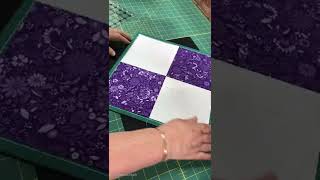 quilt block tutorial 001 - disappearing 4 patch