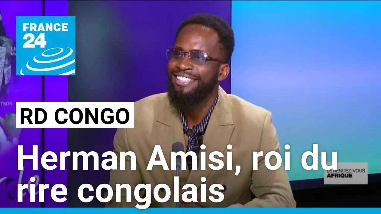 Herman Amisi, roi du rire en RD Congo • FRANCE 24