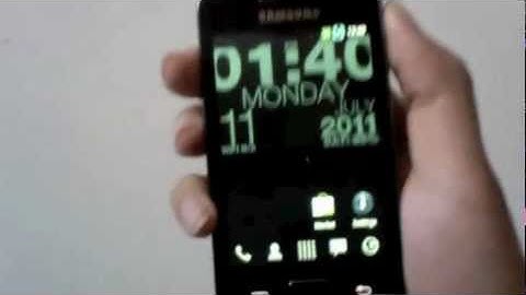 CodeROM(XXKPH) Galaxy ACE & CRT Animation.