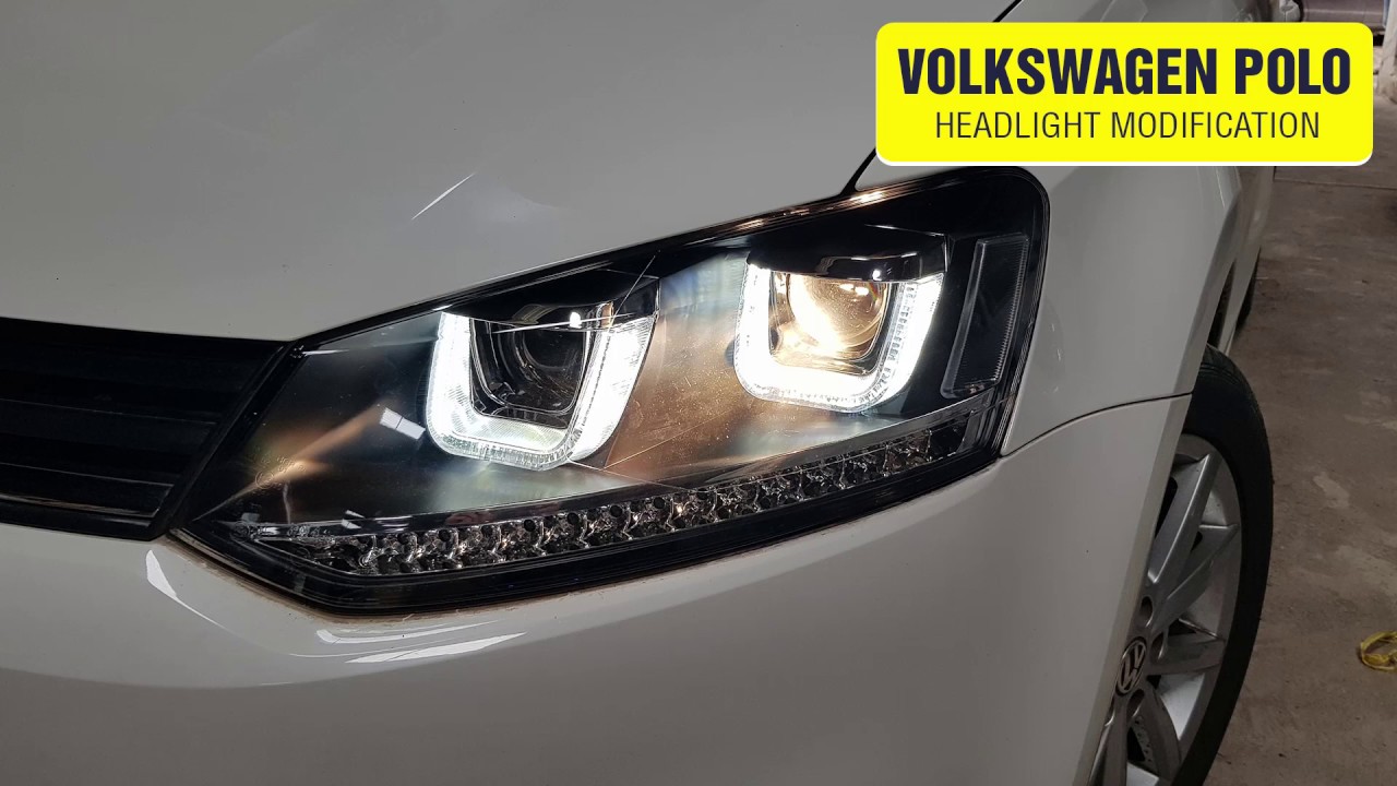 Featured image of post Polo Headlights Modified Vw polo 2013 headlights 1