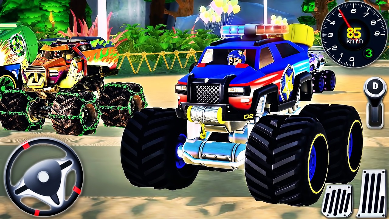 NEW PAW Patrol Rescue Wheels : Championship - Cars Racing Simulator 3D - PC GamePlay #2