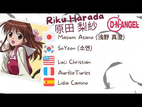 DNANGEL Multi-Language voice: Risa Harada 原田 梨紗 🧡