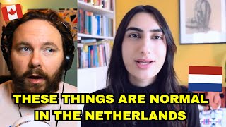 Canadian Reacts to '10 Things that are NORMAL in the Netherlands but are LUXURIES in America!'