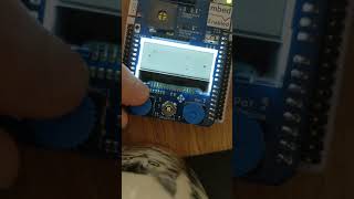 Pong on STM32 nucleo board with application shield