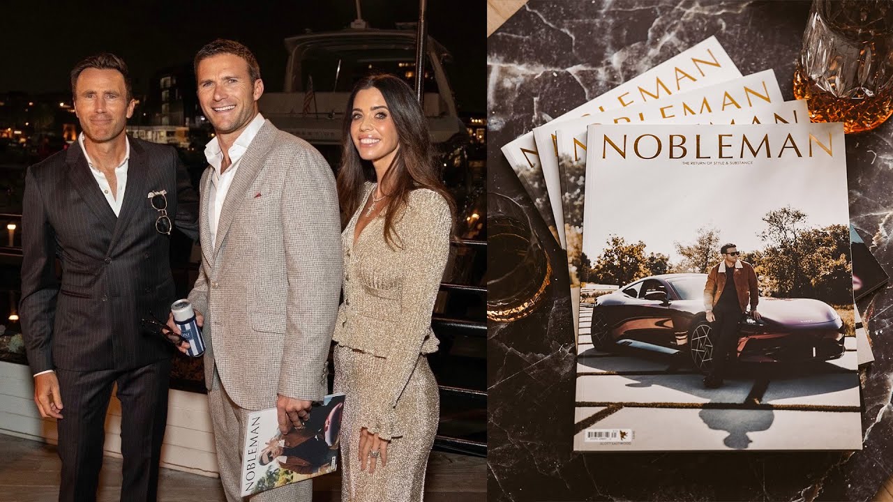 NOBLEMAN Magazine Cover Party with Scott Eastwood and Newport Beach Film Festival