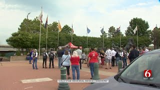 Gold Star Memorial Bridge Dedication Ceremony Honors Gold Star Families