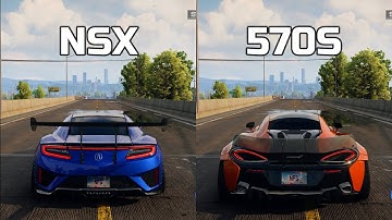 NFS Unbound: Acura NSX vs McLaren 570S - WHICH IS FASTEST (Drag Race)
