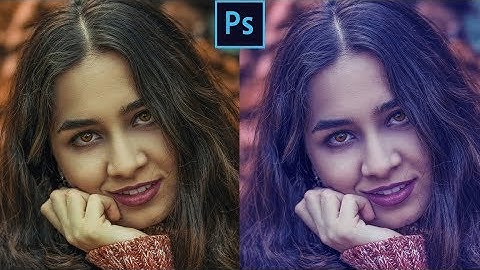 How to use variations color effect in Photoshop | Multitalent Video