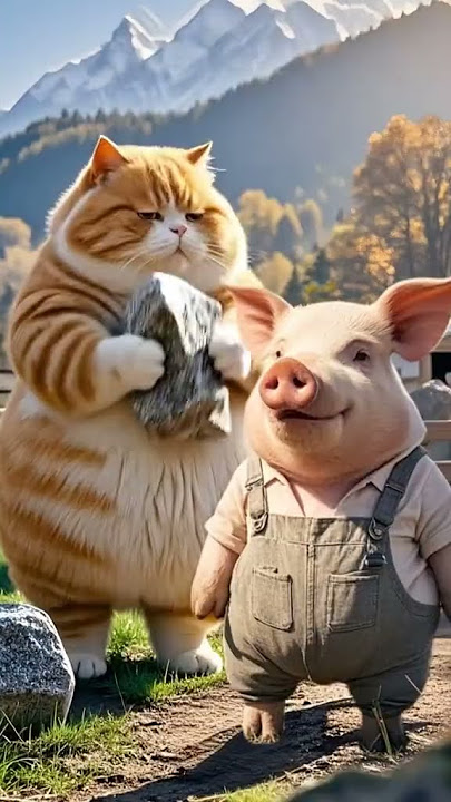 orange 🍊 cat 😺🐈‍⬛ bagne me kamyab #funny