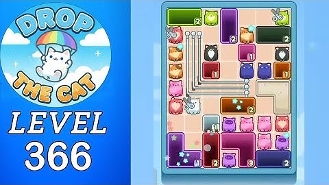 Drop The Cat Level 366 Walkthrough
