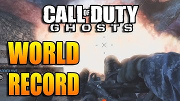 COD Ghosts - World Record At Destroying Barrier Hive - (18.5s) - Extinction Mode