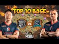 Top 10 TH14 War Base with Link | Strut Esports vs Aphelion Esports Bases | ESL EU &amp; MENA