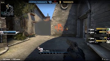 CS:GO: CRAZY 1v4 DEAGLE CLUTCH (ENEMY TEAM GETS TILTED)