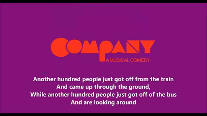 Another Hundred People - Pamela Myers (Company)
