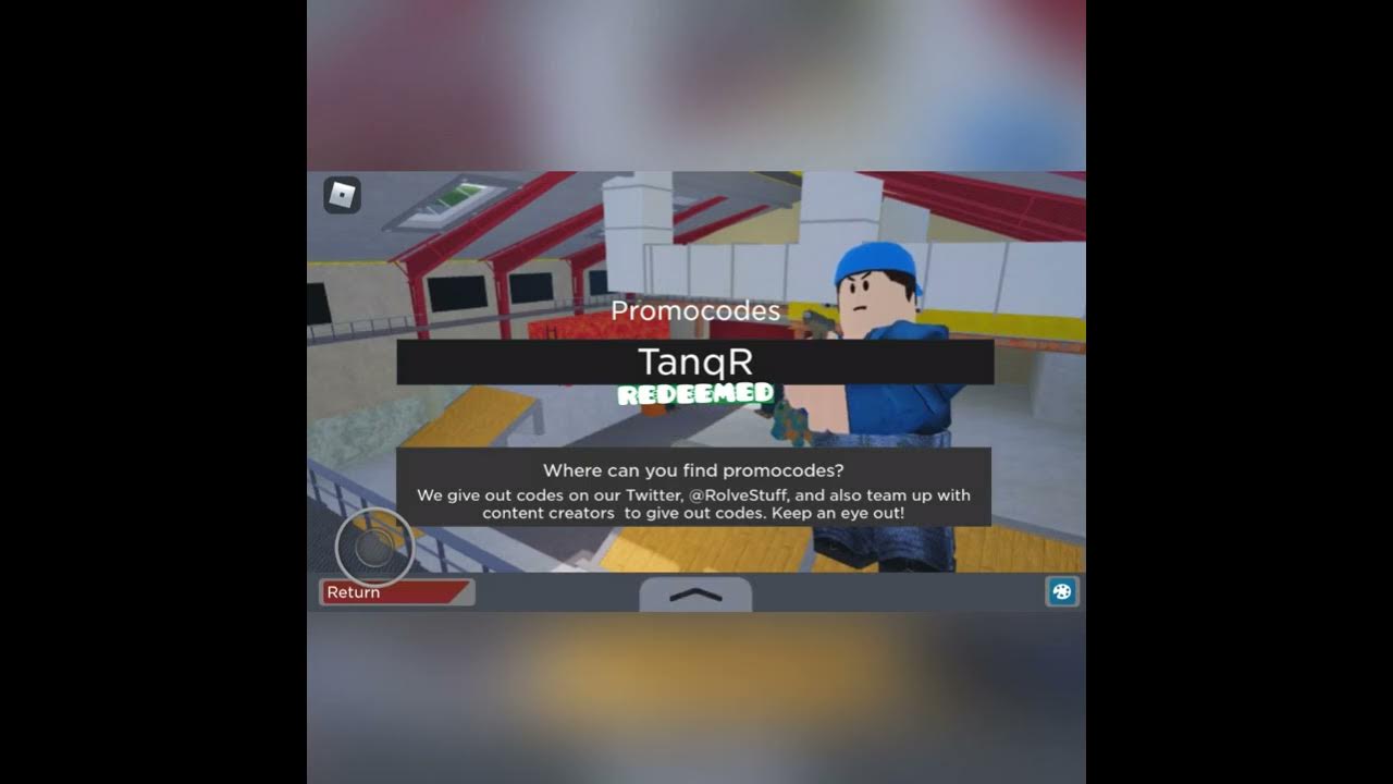 New Secret TanqR code in Roblox arsenal YouTube