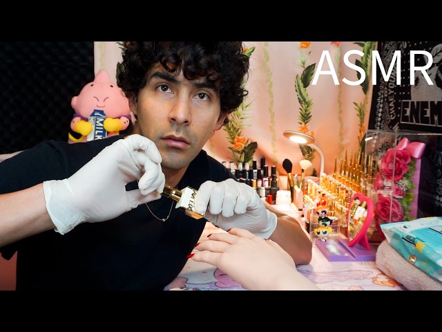 Your Male Nail Artist Does Your Nails for a Party 💅 ASMR