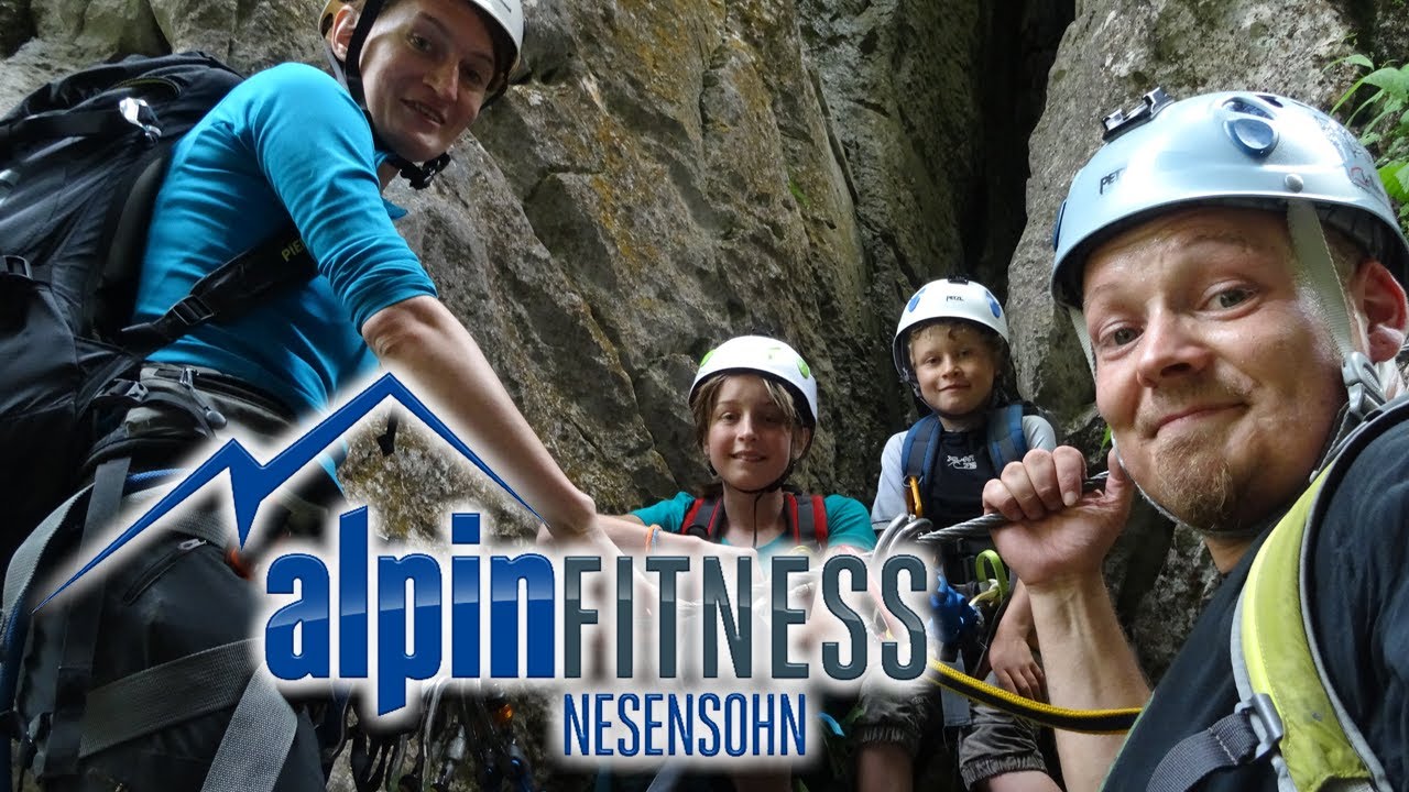 Klettersteig Gargellen: Rongg Wasserfall & Röbischlucht / viaferrata / Waterfall / Canyon / VLBG