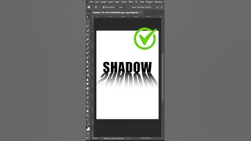 Text Shadow Effect in Photoshop Tutorial 🤯 #photoshoptutorial #photoshop #shorts #viral