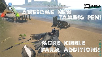 Ark: Survival Evolved [Ep 9] [TheCenter] Pillar Base, Dino Taming Pen and More!