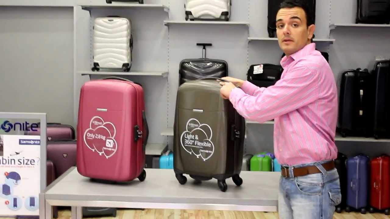 Samsonite Bright Lite Diamond, equipaje de cabina. - YouTube