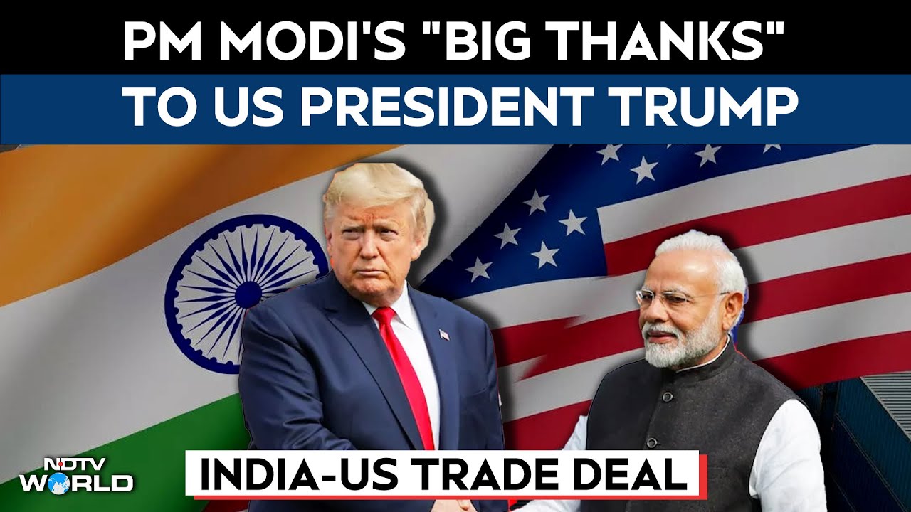 PM Modi On Trump Tariff On India LIVE | "Unlocks Immense Opportunities": PM's "Big Thanks"