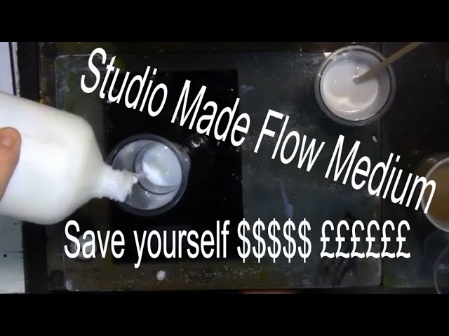 What Is Flow Improver / Retarder, Acrylic painting for beginners